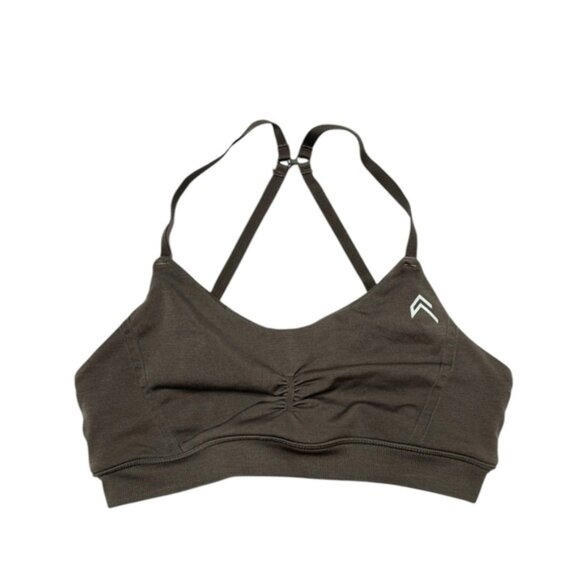 Oner Active | Effortless Micro Bralette in Deep Taupe Small - Picture 2 of 5